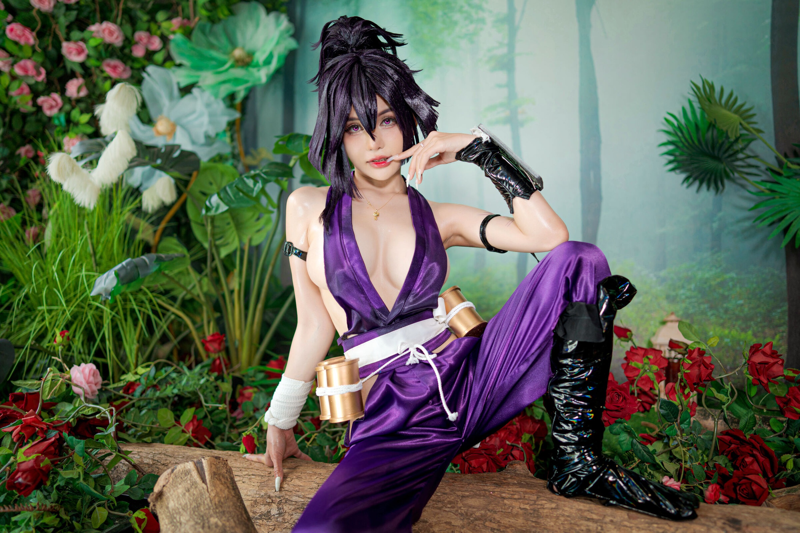 图片[1]-Joyce Lin2x – NO.030 Yuzuriha[50P]-XikXak